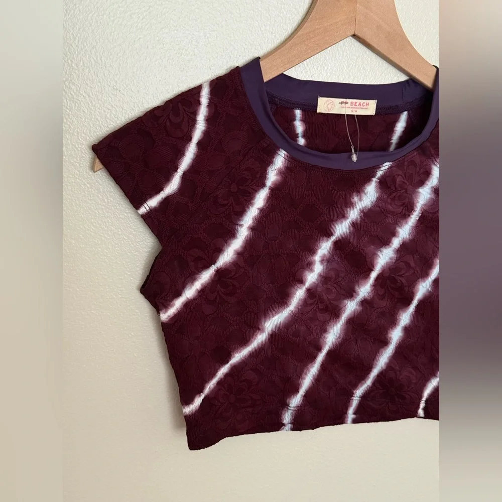FREE PEOPLE The Sonny Printed Tee - Smoked Dreams